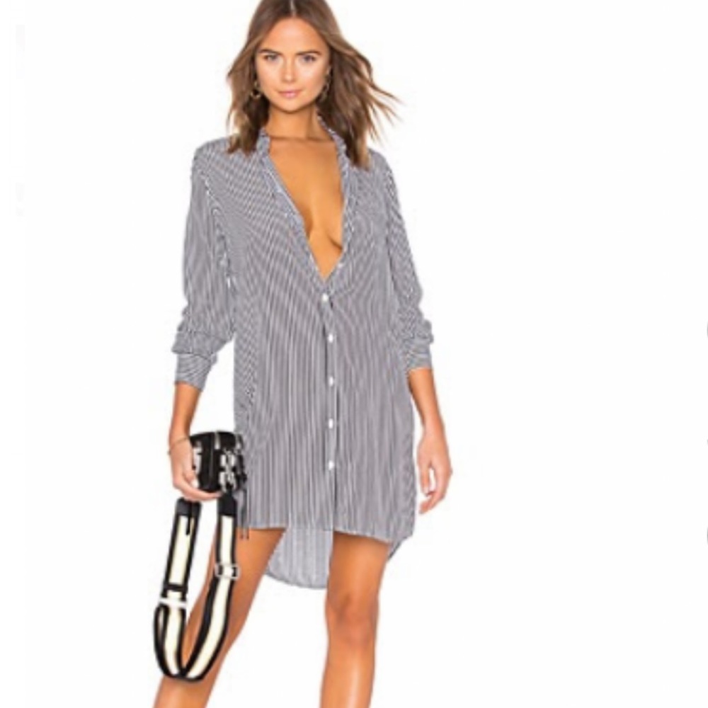 Equipment shirt dress (m)